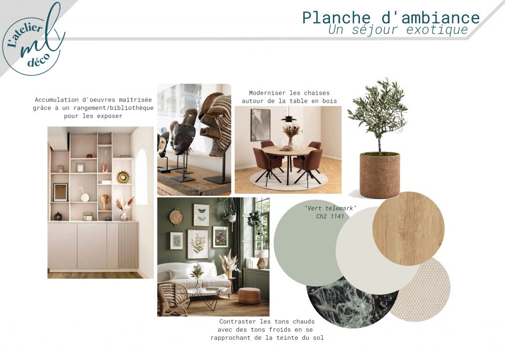 Planche d'ambiance du projet