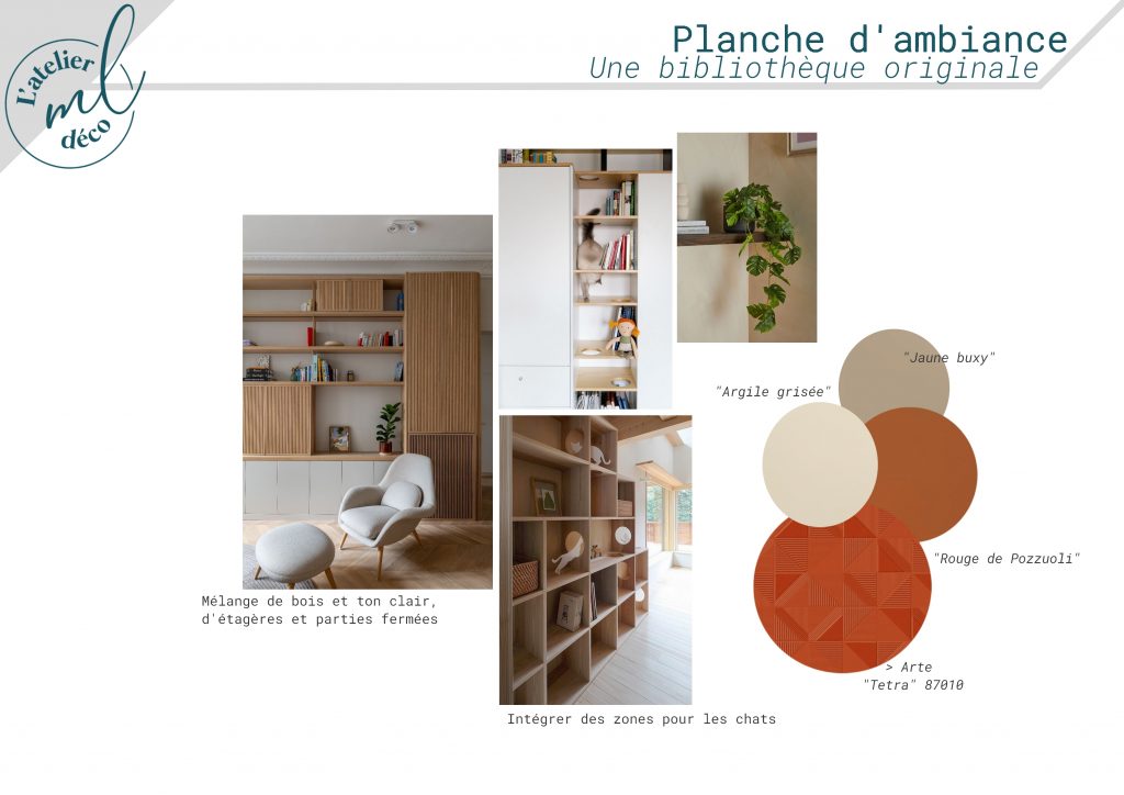 Planche d'ambiance du projet