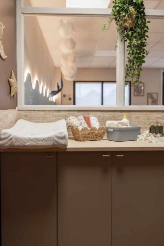 Baby spa zone de change