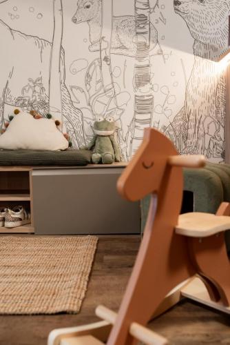 Entrée baby spa banc