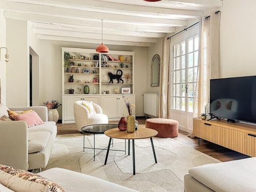 Photo après travaux et aménagement d'une location meublée à Louviers