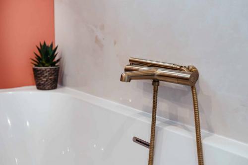 renovation-salle-de-bains-terracotta-baignoire-doree
