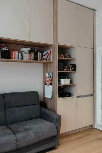 studio 23m2 fecamp canapé convertible sur mesure